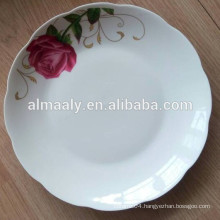 fine porcelain white fruit plate ,dinner plate